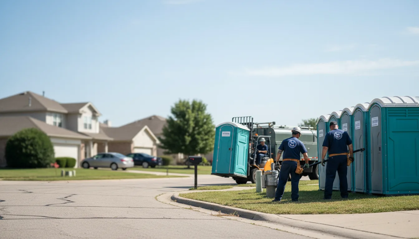 Porta Potty Rental in Ada, OH near me